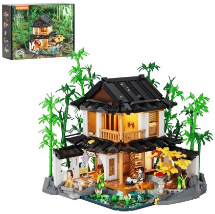 Lumibricks Retro House 10009 Maison en bambou