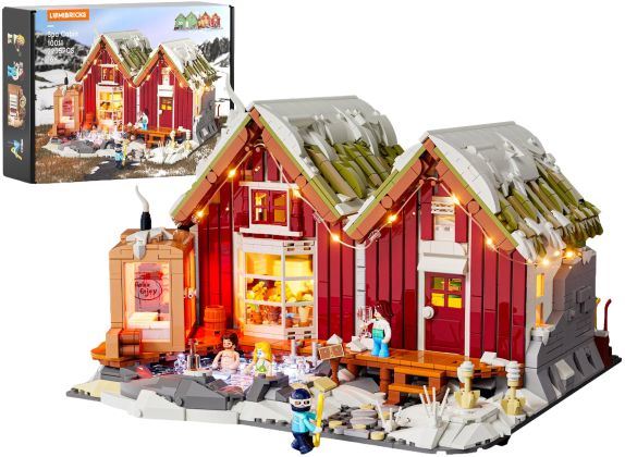 Lumibricks Retro House 10011 Cabine spa