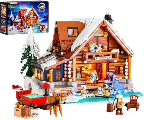 Lumibricks Retro House 10012 Cabane Aurore
