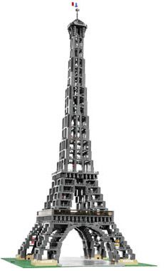 LEGO Creator 10181 pas cher, La Tour Eiffel