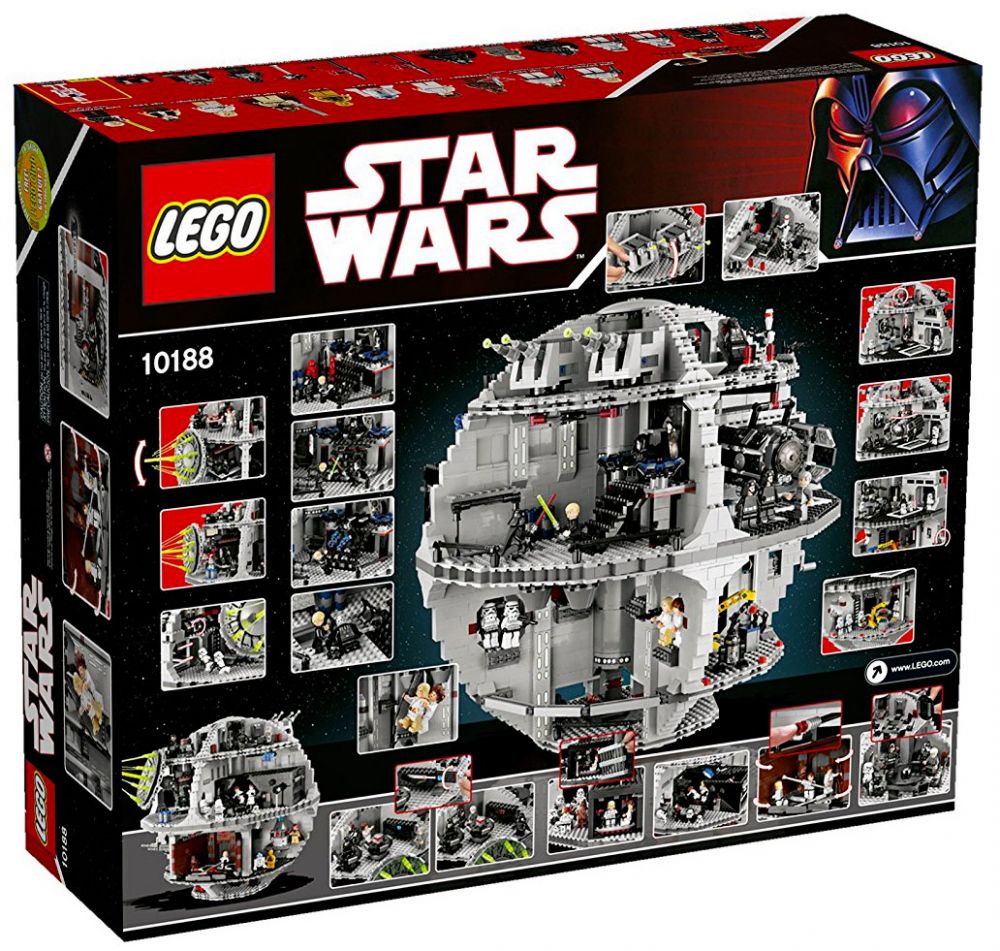 LEGO Star Wars 10188 pas cher, L'Étoile de la Mort