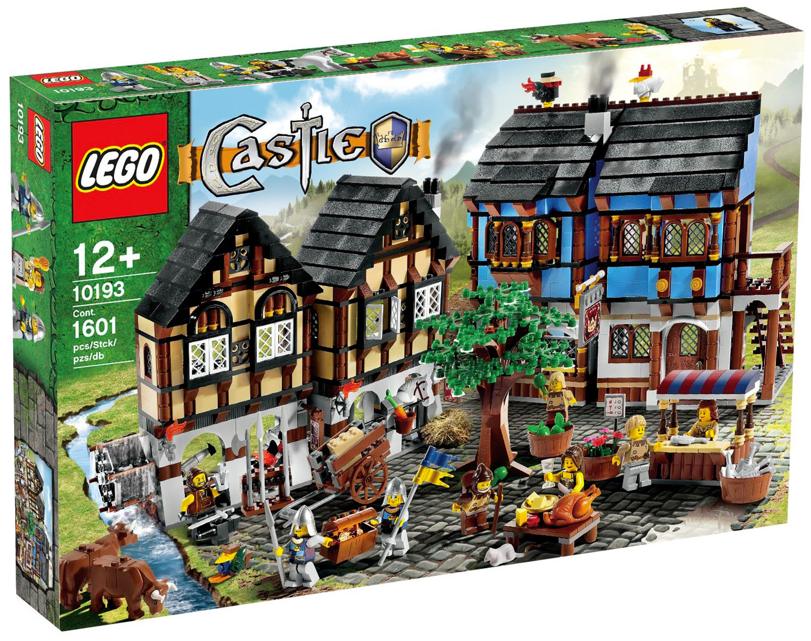 LEGO Castle 10193 pas cher, Le village médiéval