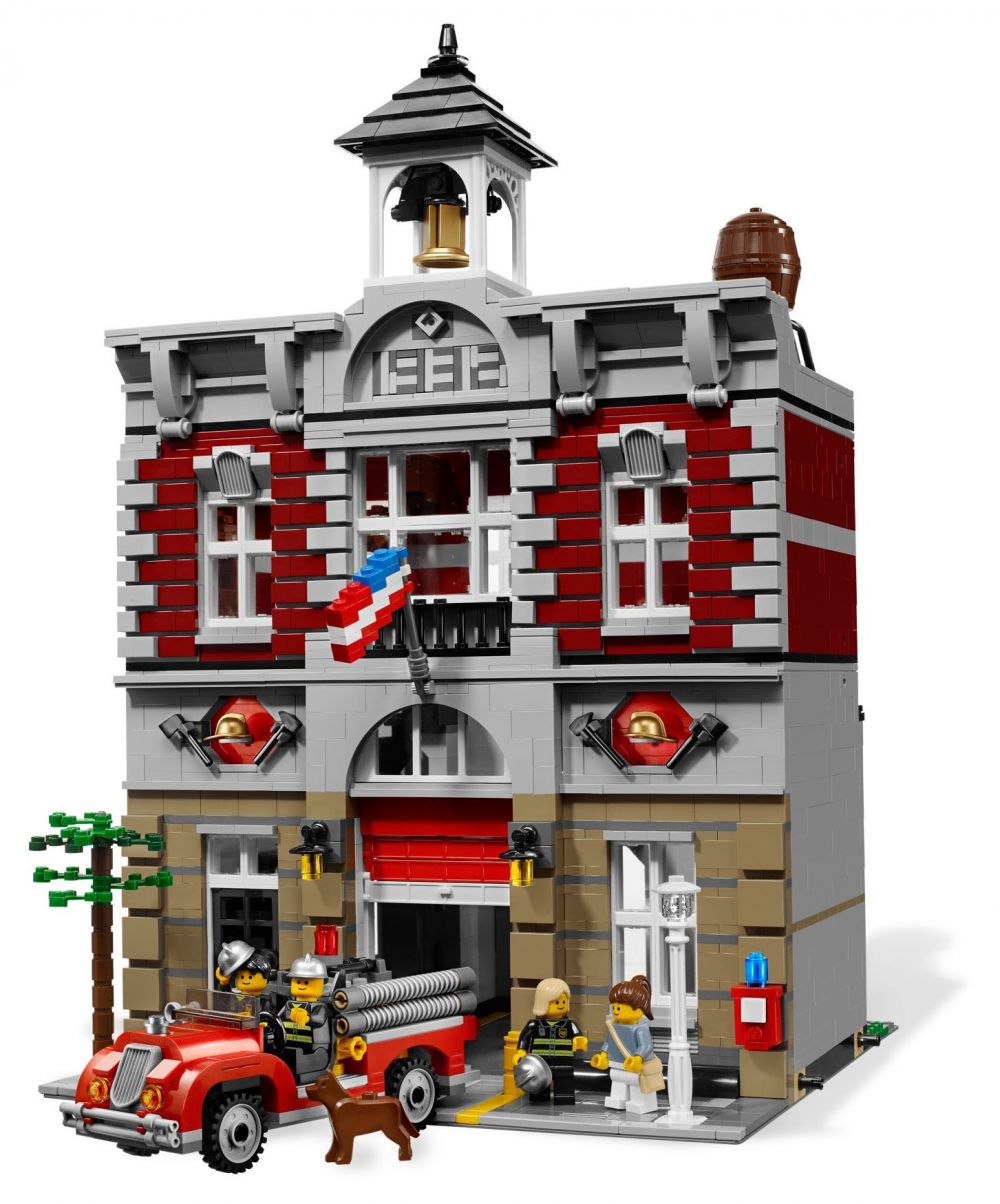 LEGO Creator 10197 pas cher, La brigade de pompiers