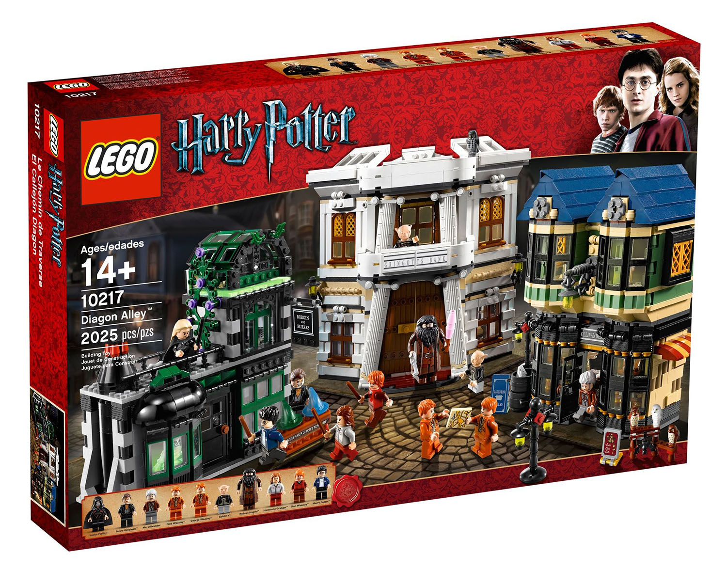 Lego harry potter 10217 pas cher chemin de traverse