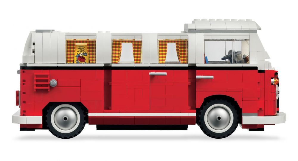 LEGO Creator 10220 pas cher, Le camping-car Volkswagen T1