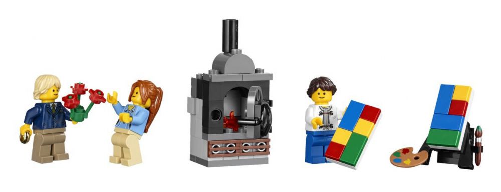 Lego cafe parisien outlet