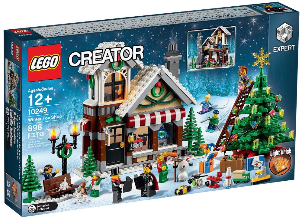 LEGO Creator 10249 pas cher, Le magasin de jouets d'hiver