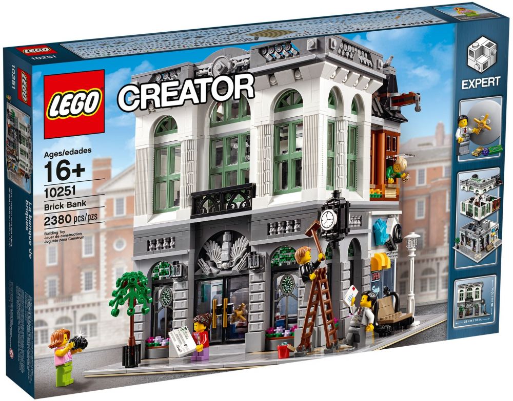 LEGO Creator 10251 pas cher, La banque de briques (Modular)