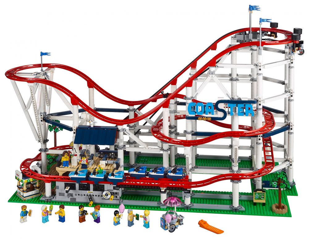 LEGO Creator 10261 pas cher, Les montagnes russes
