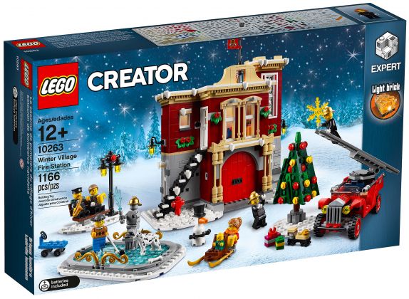 LEGO Creator 10263 La caserne des pompiers du village d'hiver
