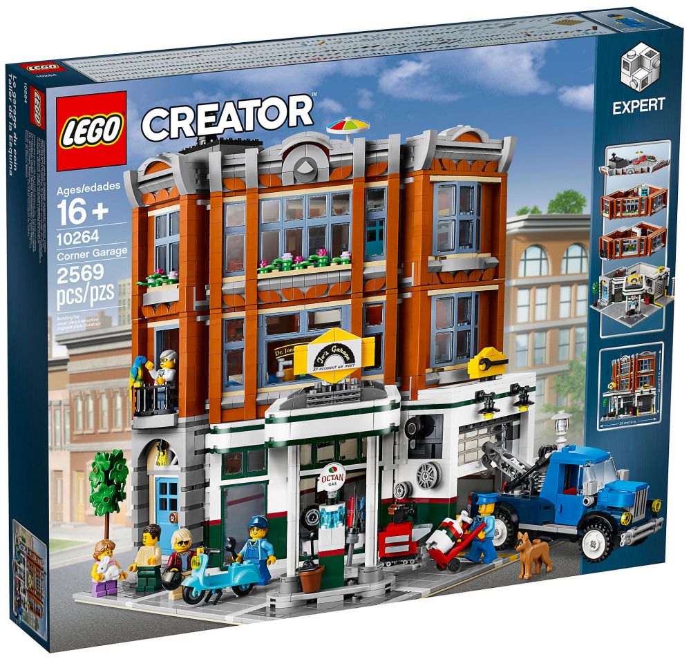 LEGO Creator 10264 pas cher, Le garage du coin (Modular)