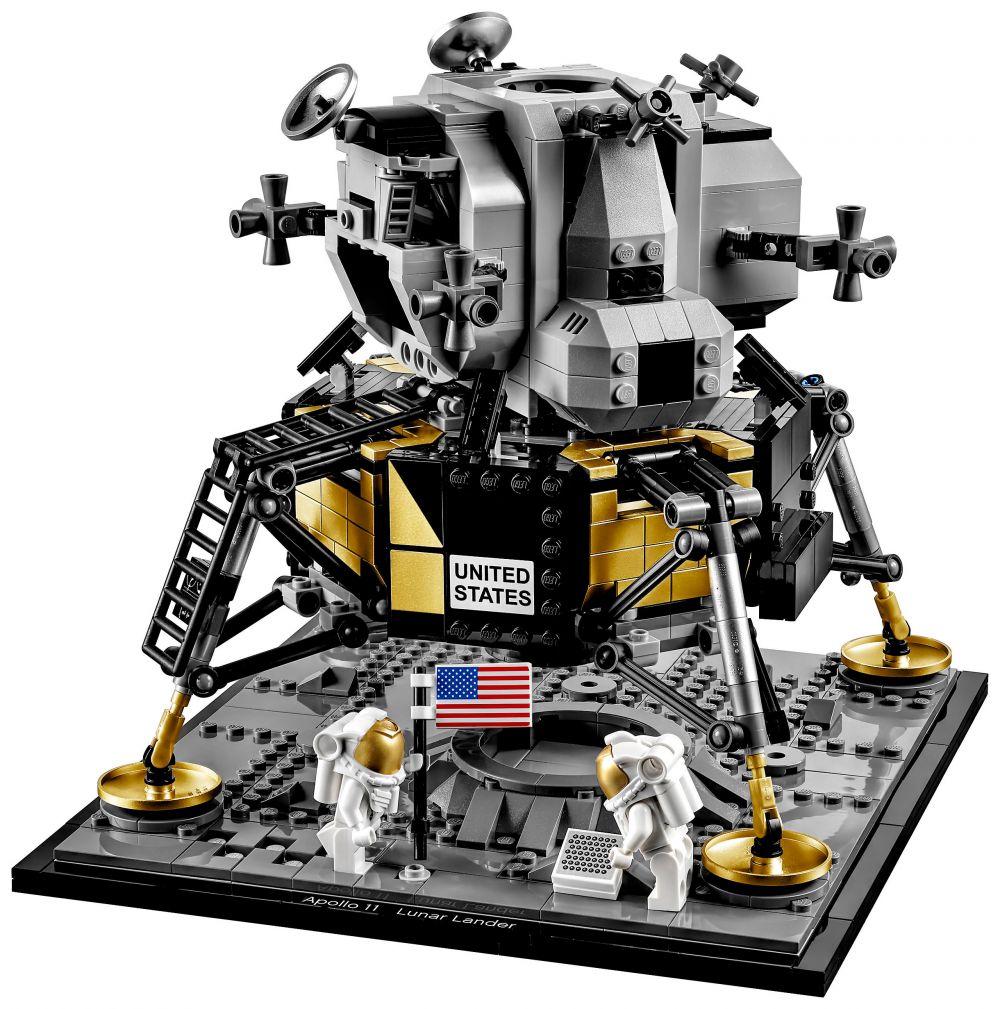 LEGO Creator 10266 pas cher, NASA Apollo 11 Lunar Lander