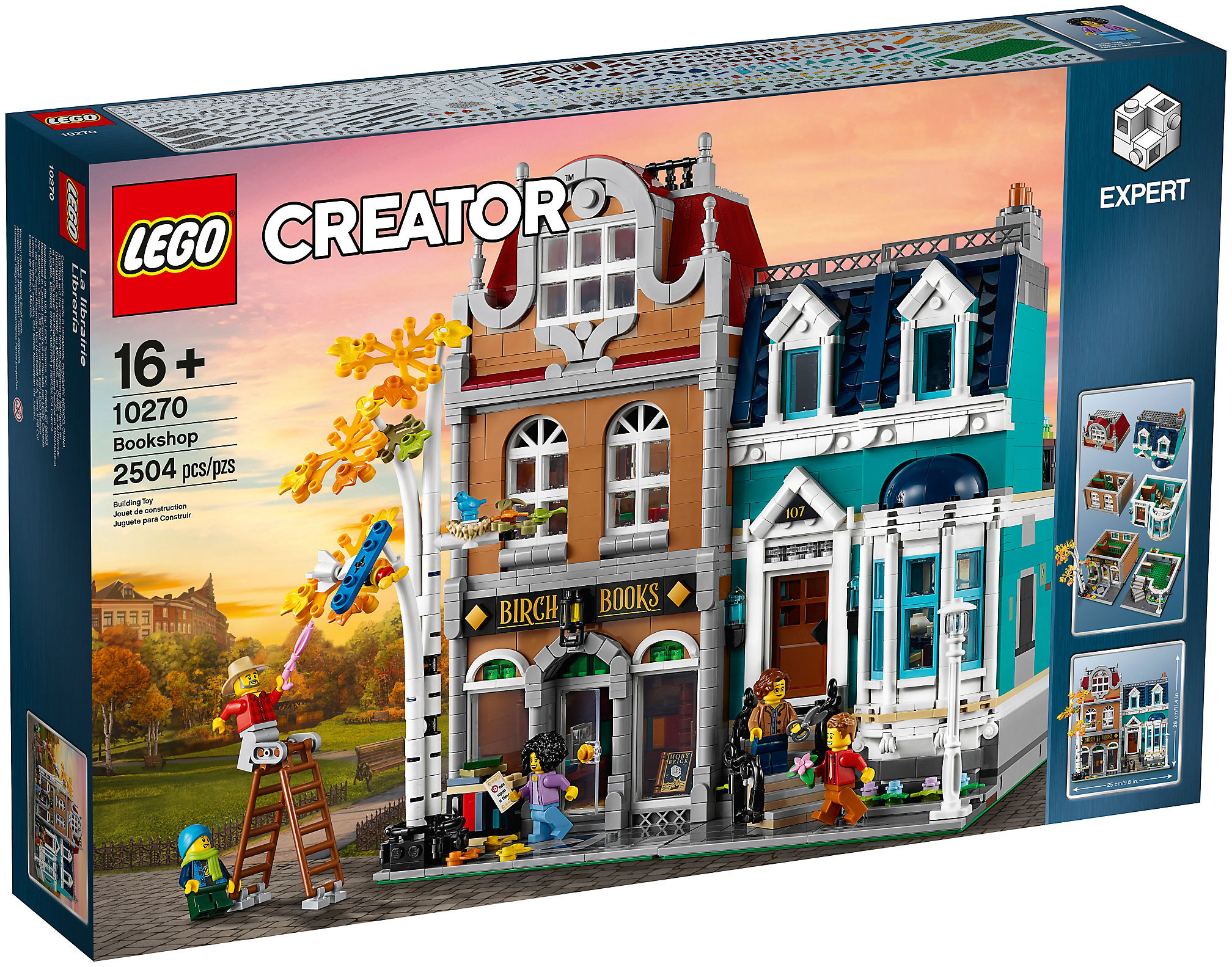 LEGO Creator 10270 pas cher, La librairie (Modular)