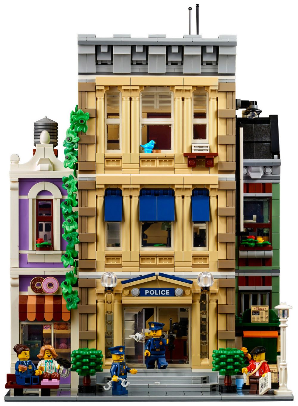 LEGO Creator 10278 Pas Cher Le Commissariat De Police Modular 