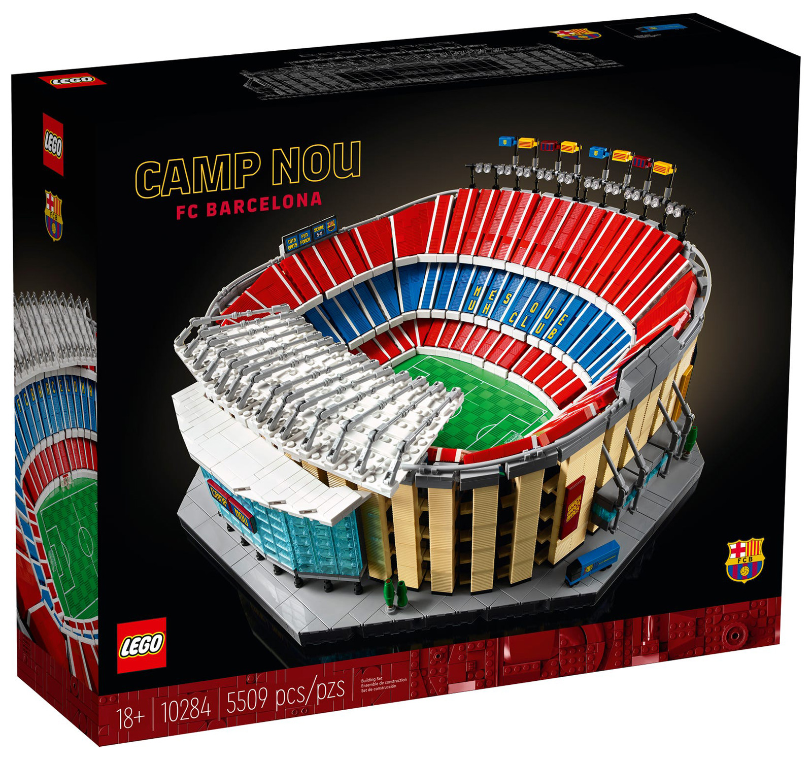 LEGO Creator 10284 pas cher, Le Camp Nou - FC Barcelone