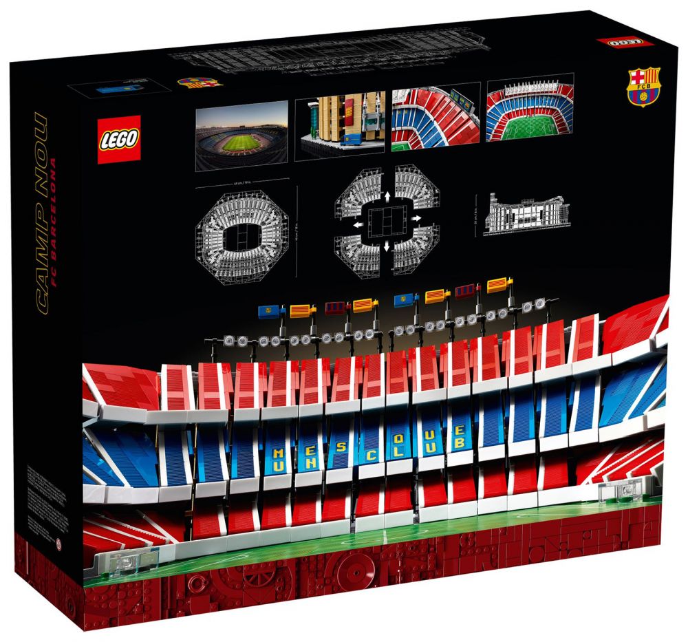 Le Barça et le Groupe LEGO lancent le premier modèle du Camp Nou