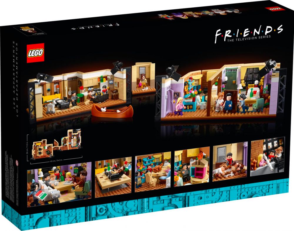 LEGO Icons 10292 pas cher, Les appartements de Friends