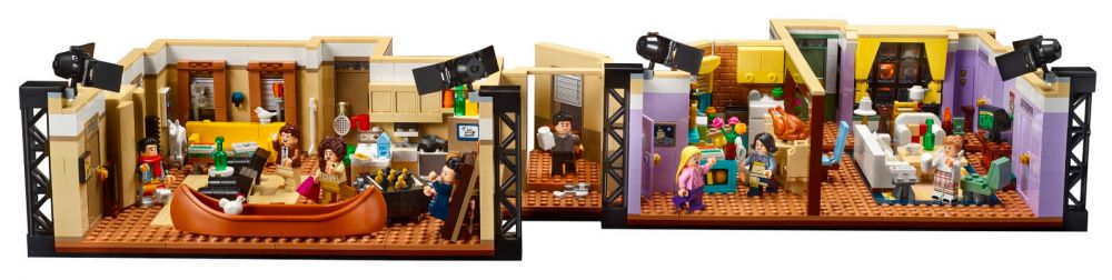 LEGO Icons 10292 pas cher, Les appartements de Friends