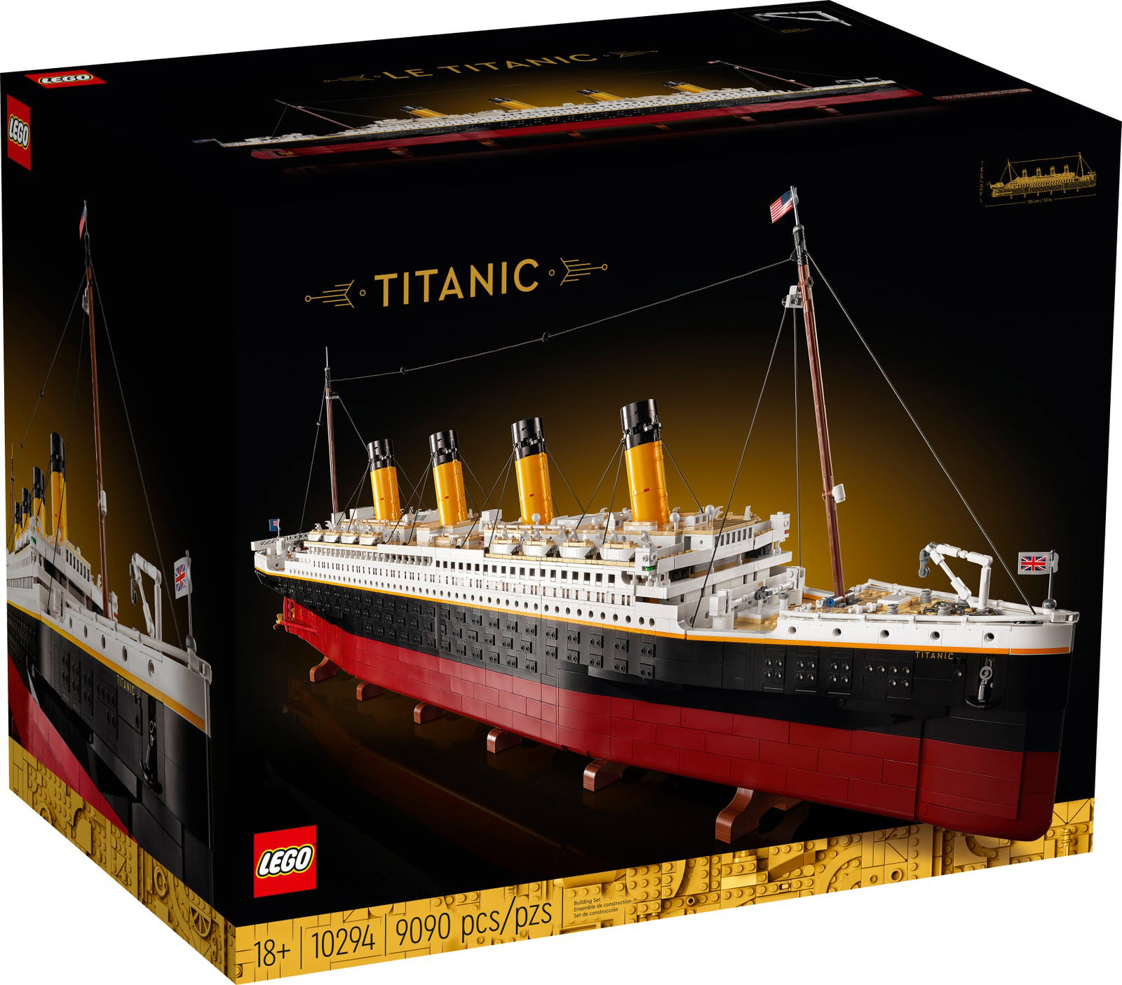 LEGO Creator 10294 pas cher, Titanic