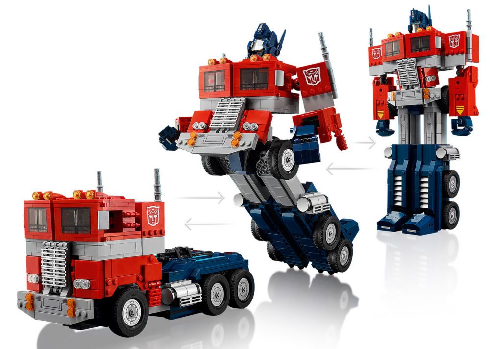 LEGO Creator 10302 pas cher Optimus Prime Transformers
