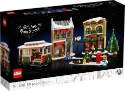 LEGO Icons 10308 - La grande rue décorée pour les fêtes pas cher