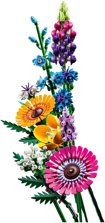 LEGO Icons 10313 pas cher, Bouquet de fleurs sauvages