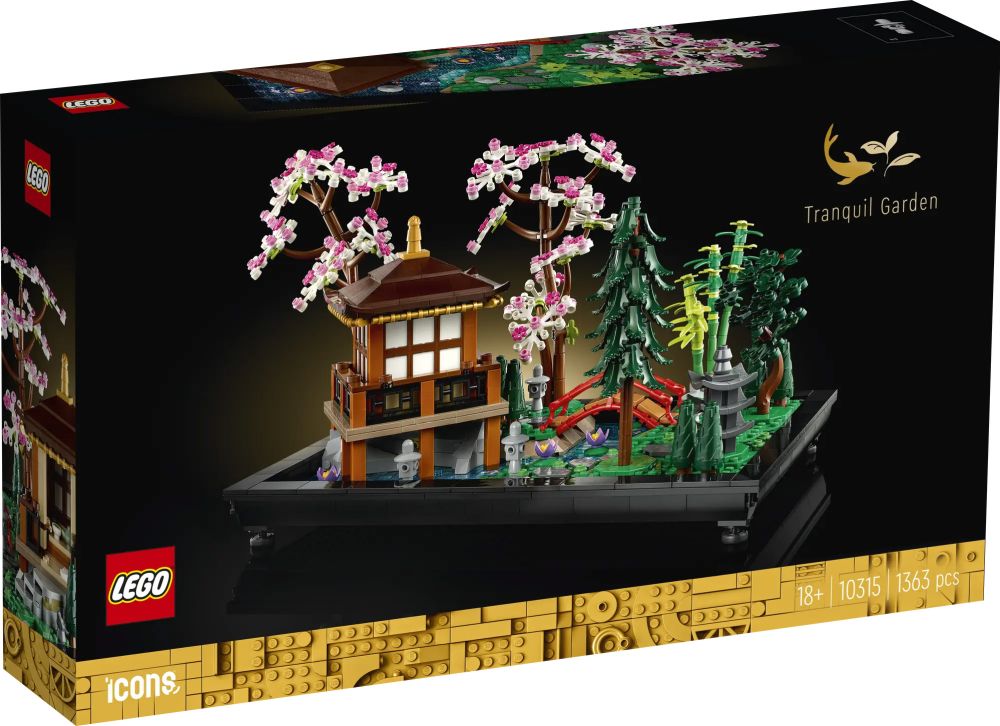 LEGO Icons 10315 pas cher, Le jardin paisible