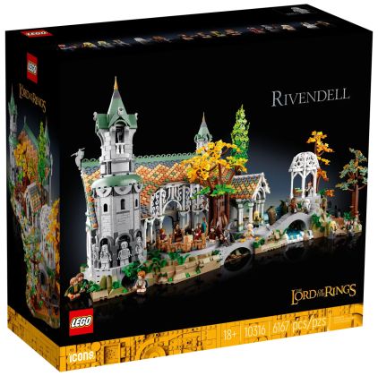 LEGO Le Seigneur des Anneaux 10316 Le Seigneur des Anneaux : Fondcombe