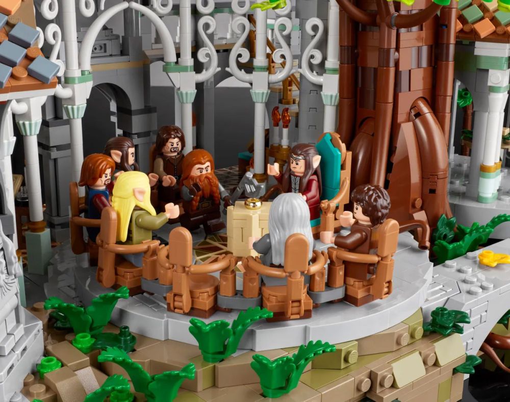 Rent LEGO set: Le Seigneur des Anneaux : Fondcombe at Lend-a-Brick