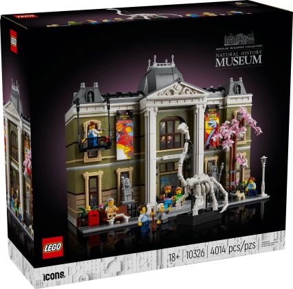 LEGO Icons 10326 Le Muséum d’Histoire naturelle (Modular)