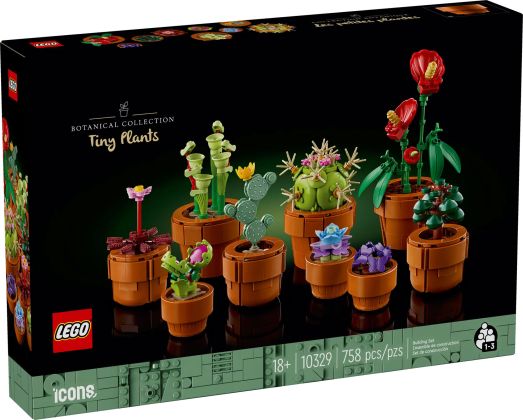 LEGO Icons 10329 Les plantes miniatures