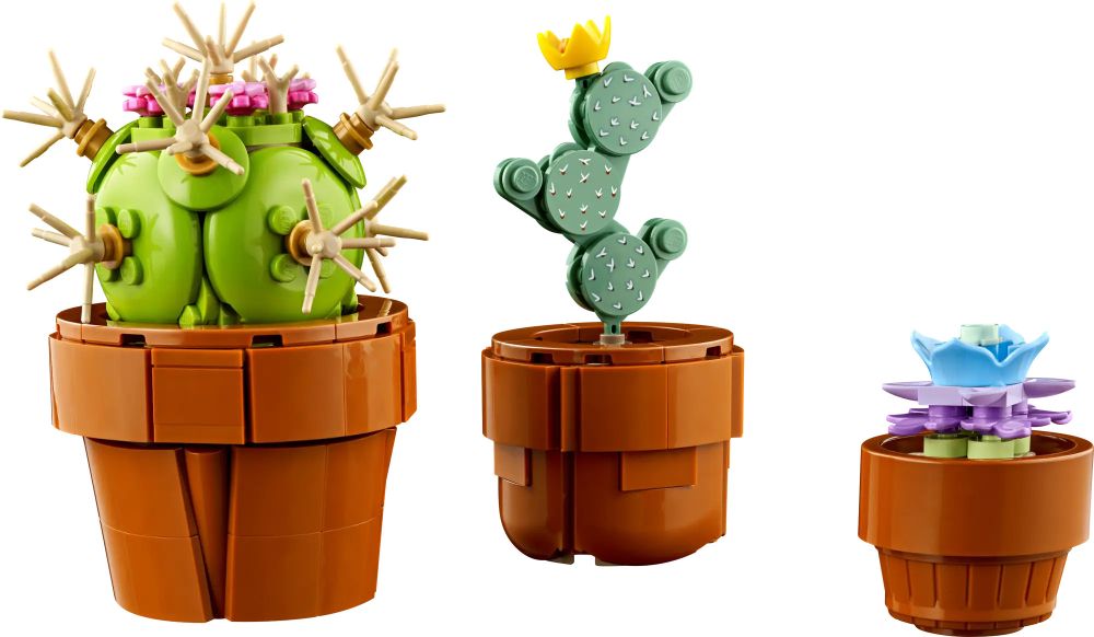 LEGO Icons 10329 pas cher, Les plantes miniatures