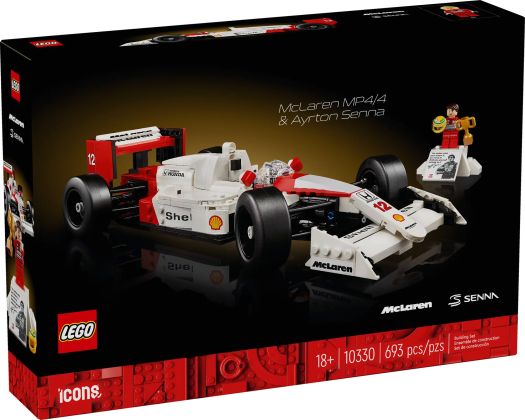 LEGO Icons 10330 McLaren MP4/4 & Ayrton Senna