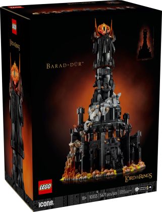 LEGO Icons 10333 Le Seigneur des Anneaux : Barad-dûr