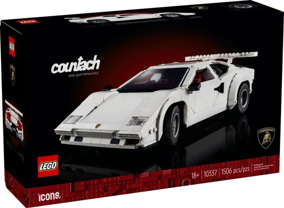 LEGO Icons 10337 Lamborghini Countach 5000 Quattrovalvole