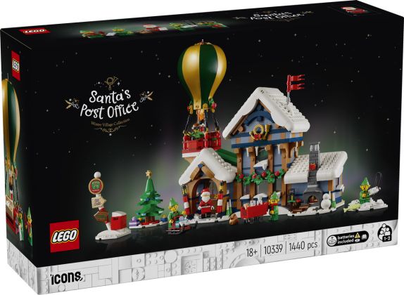 LEGO Icons 10339 Le bureau de poste du Père Noël