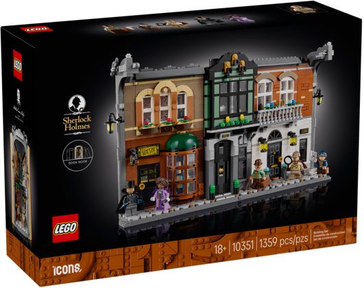 LEGO Icons 10351 Book nook : Sherlock Holmes