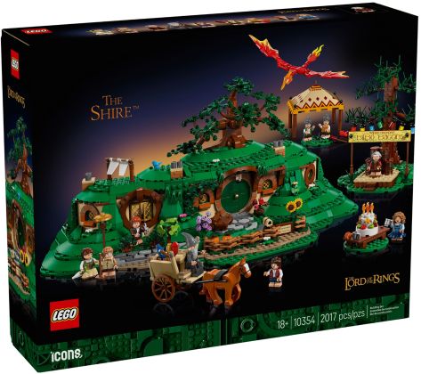 LEGO Icons 10354 Le Seigneur des Anneaux : la Comté