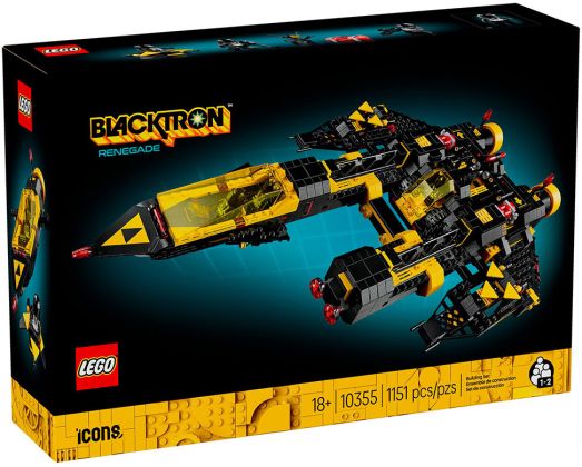 LEGO Icons 10355 Le Blacktron Renegade