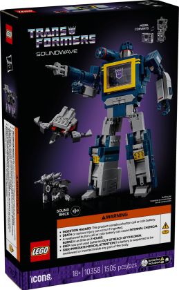 LEGO Icons 10358 Transformers : Soundwave