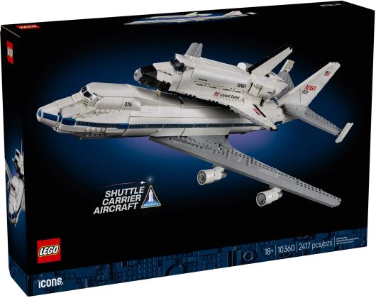 LEGO Icons 10360 Le Shuttle Carrier Aircraft