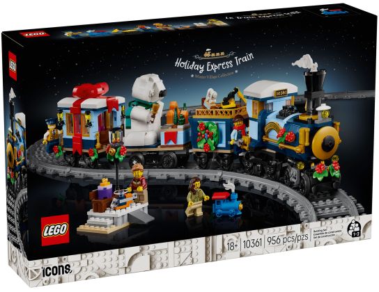 LEGO Icons 10361 Le train de Noël