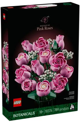LEGO Botanical Collection 10374 Le bouquet de roses roses