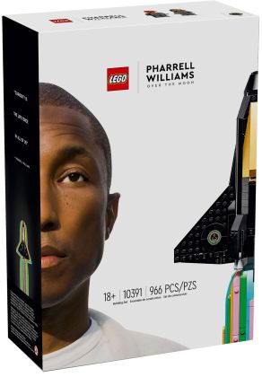 LEGO Icons 10391 La tête dans les étoiles avec Pharrell Williams
