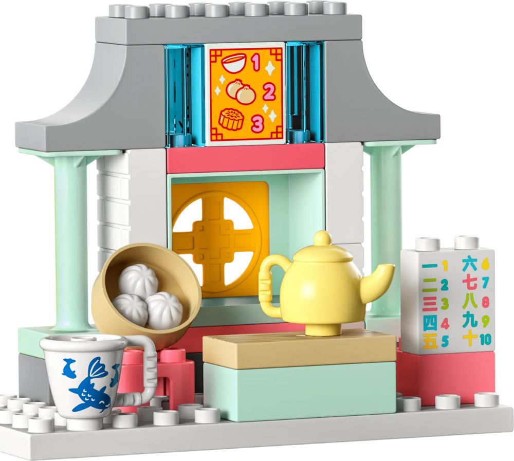 LEGO DUPLO 10411 Découvrir la Culture Chinoise, Jouet Éducatif, Pand