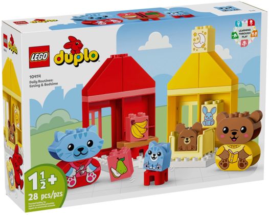 LEGO Duplo 10414 Mes rituels quotidiens - Le repas et le coucher