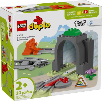 LEGO Duplo 10425 Set d'extension : Les rails et le tunnel du train