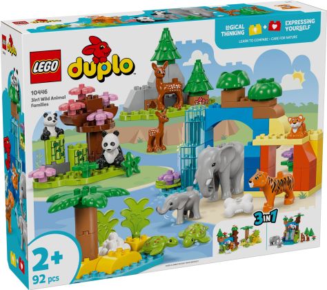 LEGO Duplo 10446 Familles d’animaux sauvages 3-en-1