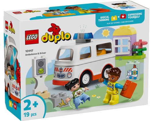 LEGO Duplo 10447 L’ambulance et le chauffeur