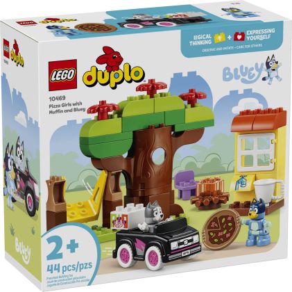 LEGO Duplo 10469 Les livreuses de pizza avec Muffin et Bluey